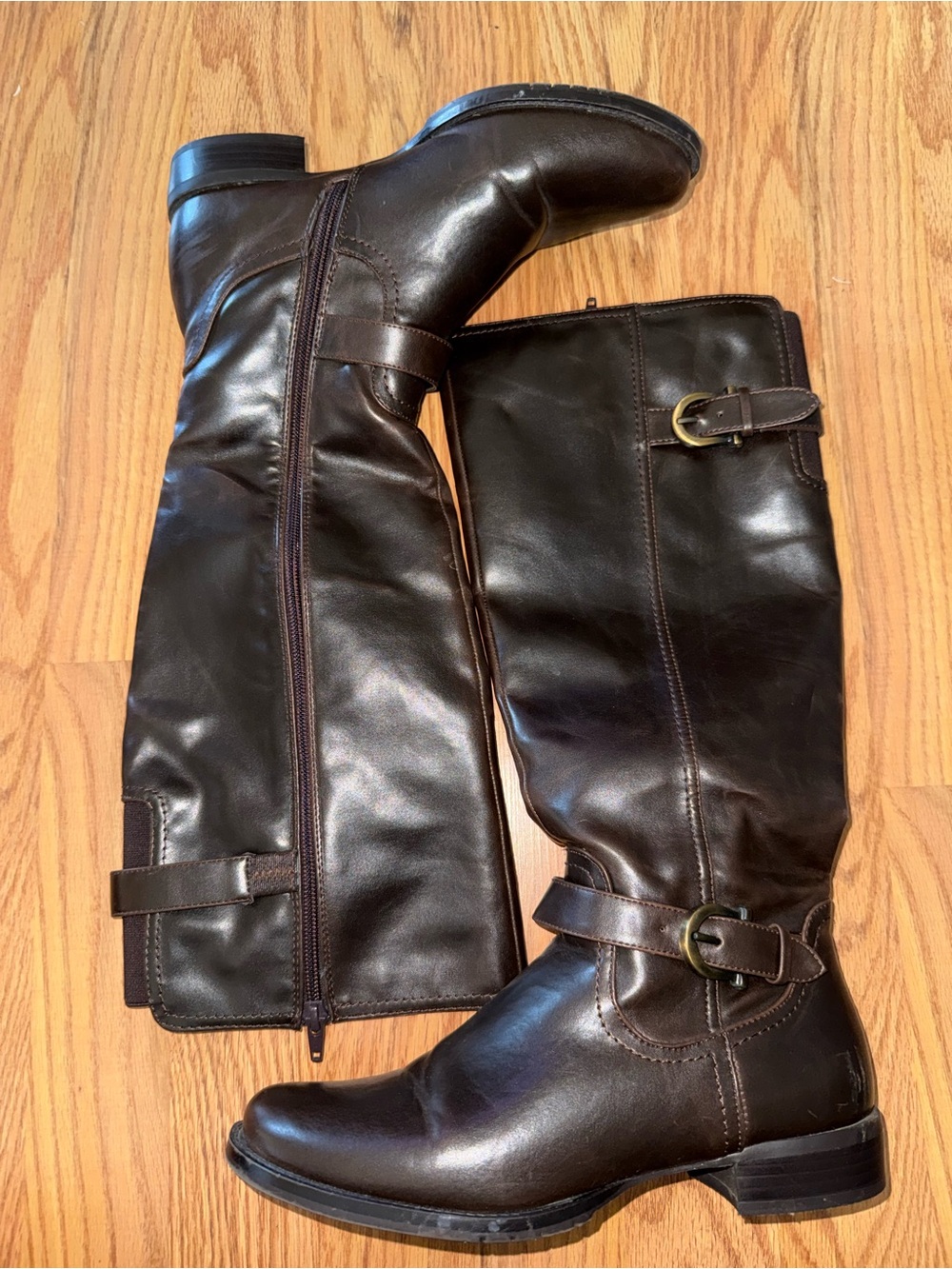 BASS Classic Women's Tall Riding Boots - Brown